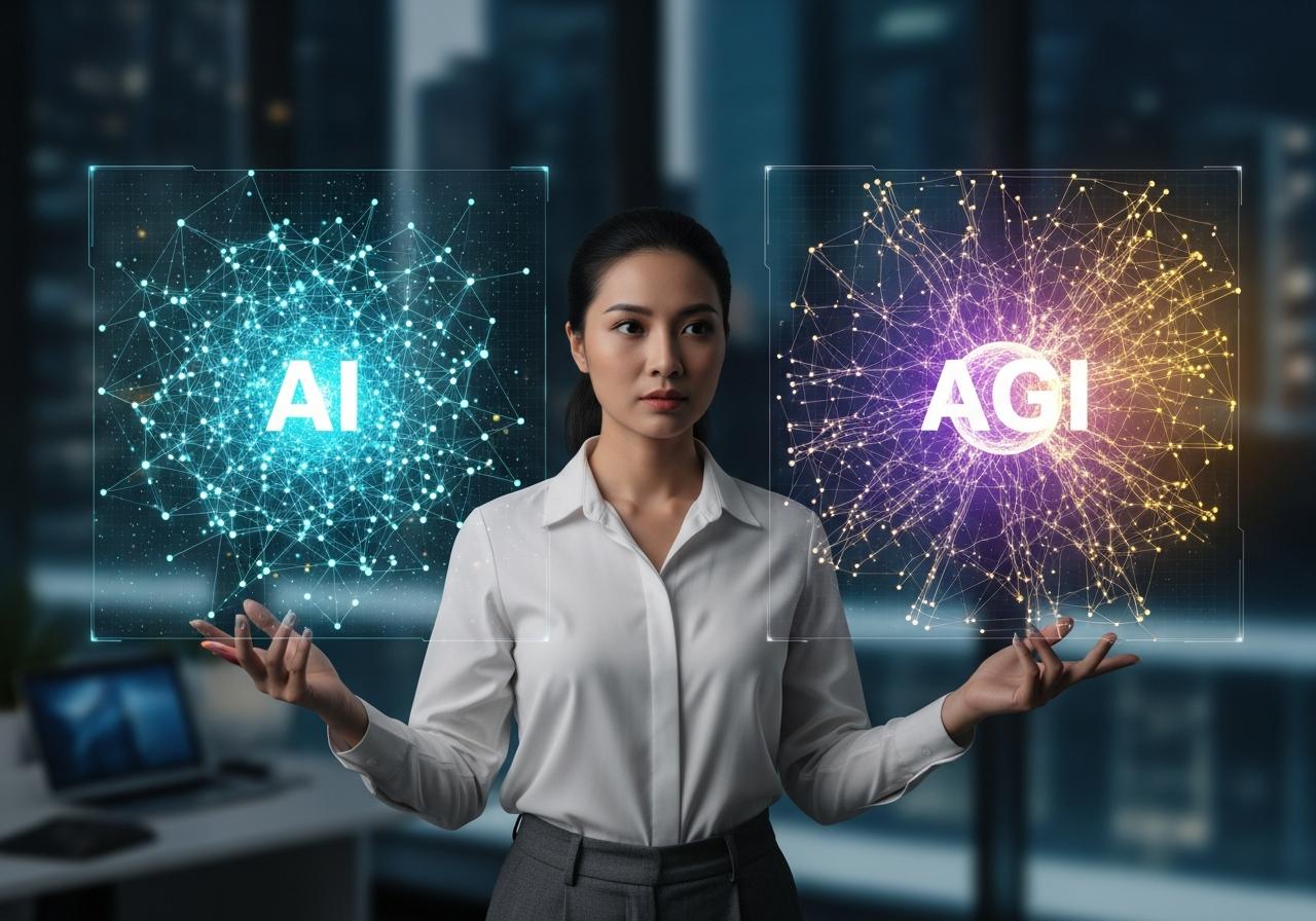Phân biệt AGI và AI: Đâu là điểm khác biệt cốt lõi bạn cần biết?